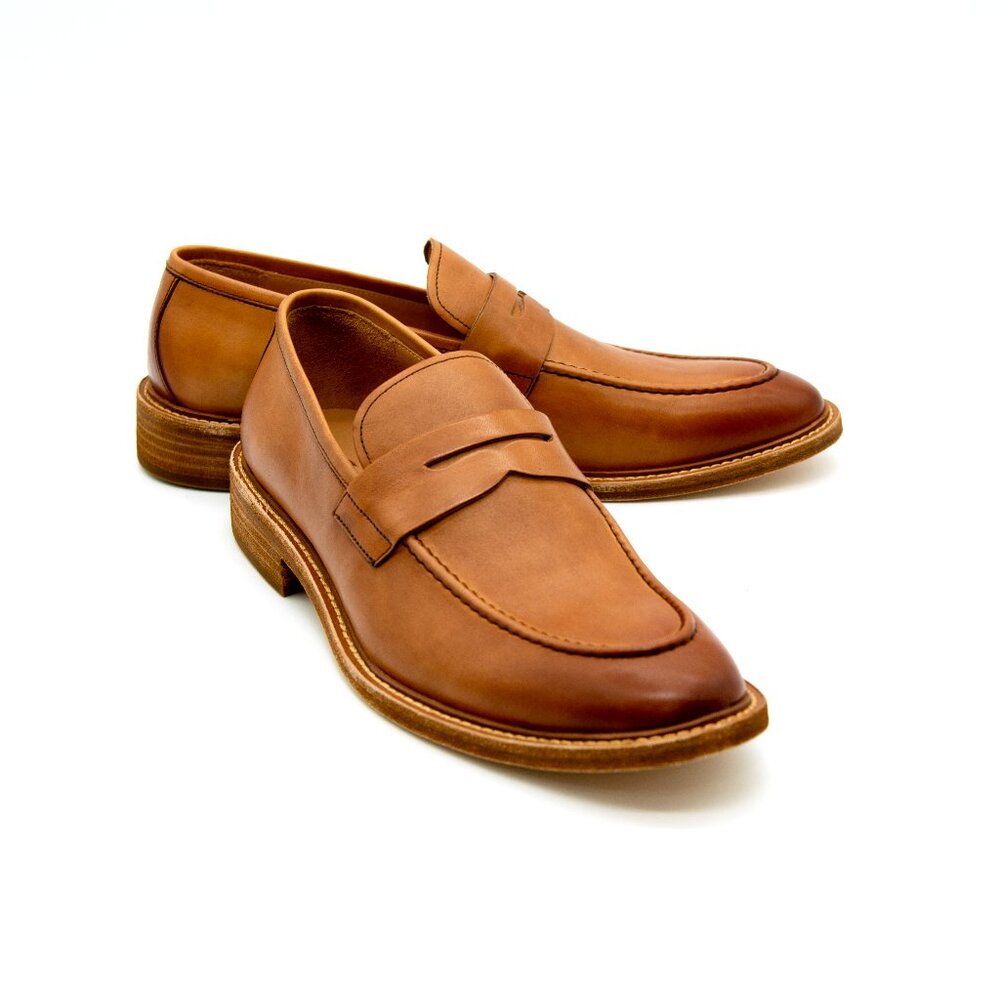 Curatore Penny Loafers / Honey Brown / Men's 9
